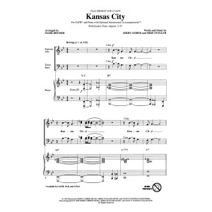 Kansas City (from Smokey Joe's Cafe) (arr. Mark Brymer)
