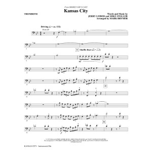 Kansas City (from Smokey Joe's Cafe) (arr. Mark Brymer) - Trombone