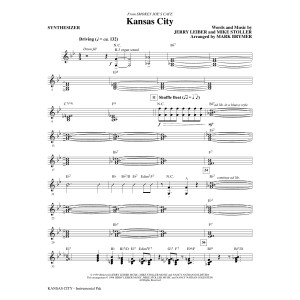 Kansas City (from Smokey Joe's Cafe) (arr. Mark Brymer) - Synthesizer