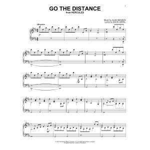 Go The Distance (from Hercules) [Classical version]