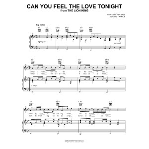 Can You Feel The Love Tonight (from The Lion King) [Classical version]