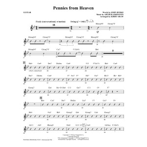 Pennies from Heaven (arr. Kirby Shaw) - Guitar