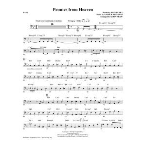 Pennies from Heaven (arr. Kirby Shaw) - Bass