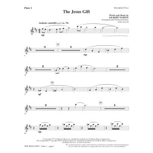 The Jesus Gift (arr. John Leavitt) - Flute 1