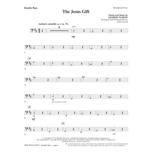 The Jesus Gift (arr. John Leavitt) - Double Bass