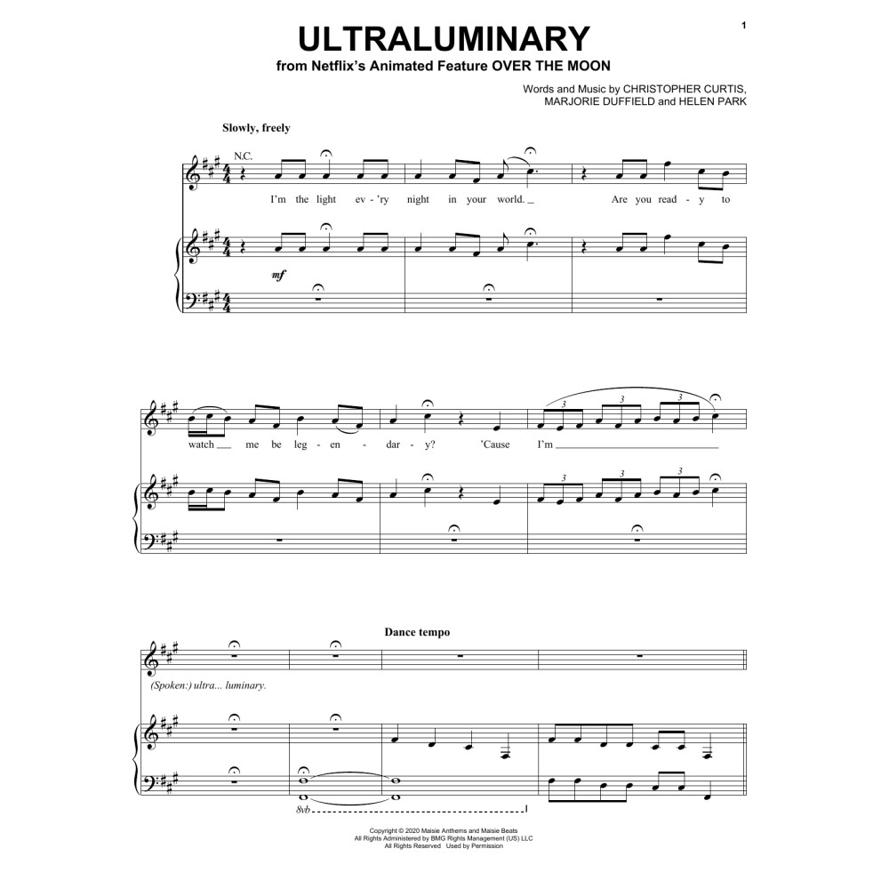 Ultraluminary (from Over The Moon)