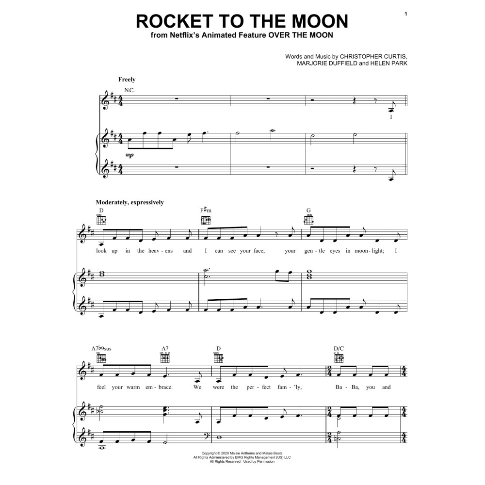 Rocket To The Moon (from Over The Moon)
