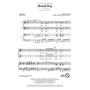 Hound Dog (arr. Kirby Shaw)