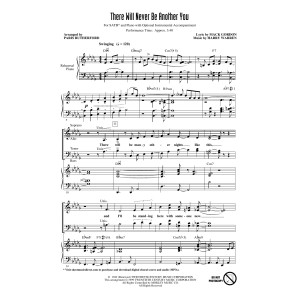 There Will Never Be Another You (arr. Paris Rutherford)
