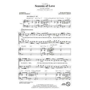 Seasons Of Love (from Rent) (arr. Roger Emerson)