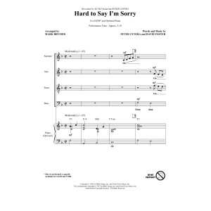 Hard To Say I'm Sorry (feat. Peter Cetera) (arr. Mark Brymer)