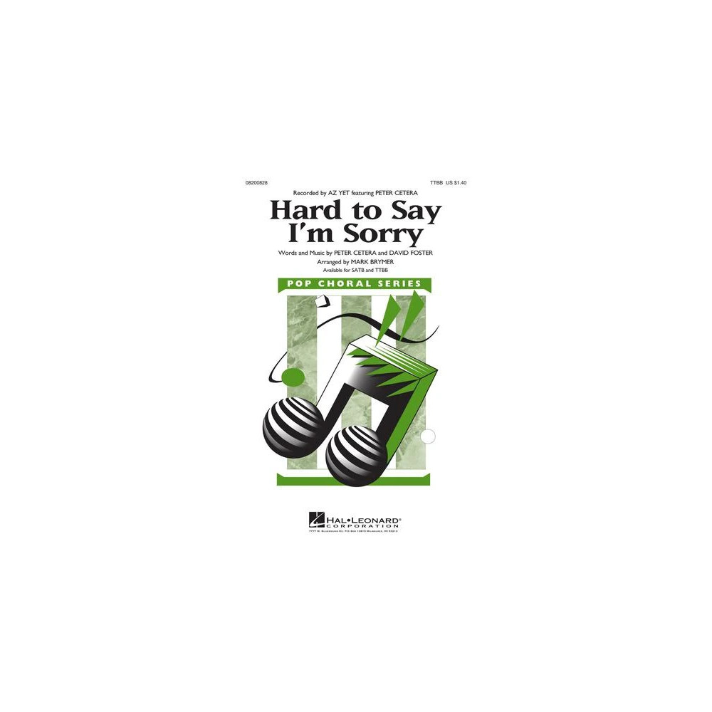 Hard To Say I'm Sorry (feat. Peter Cetera) (arr. Mark Brymer)