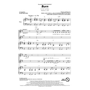 Burn (arr. Mark Brymer)