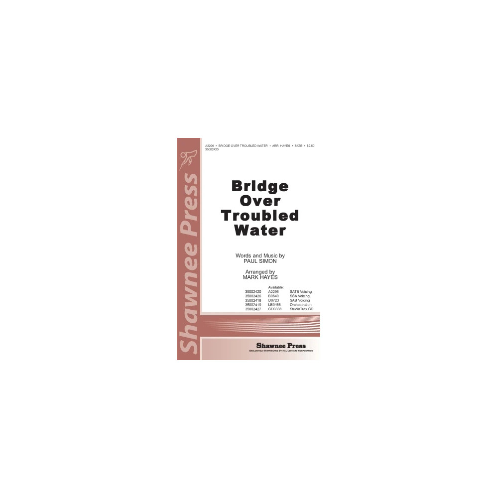 Bridge Over Troubled Water (arr. Mark Hayes) - Double Bass
