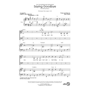 Saying Goodbye (from The Muppets Take Manhattan) (arr. Cristi Cary Miller)