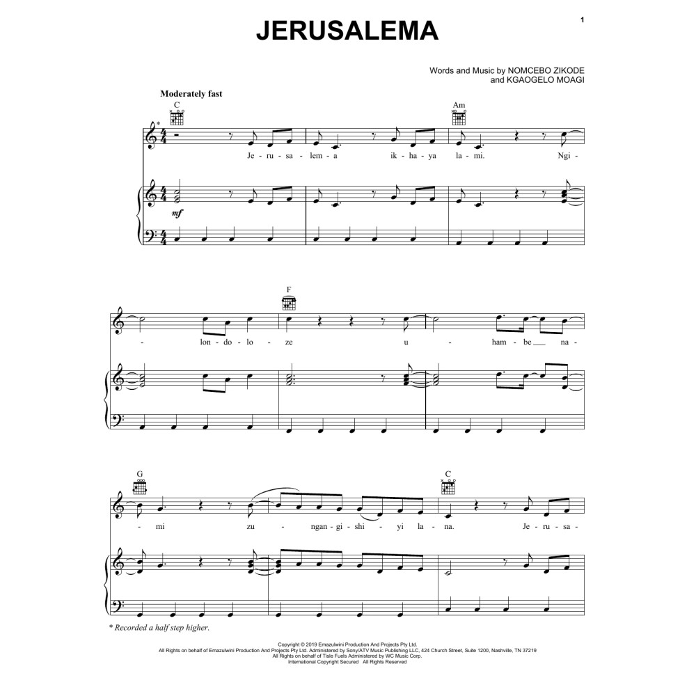 Jerusalema (feat. Nomcebo Zikode)