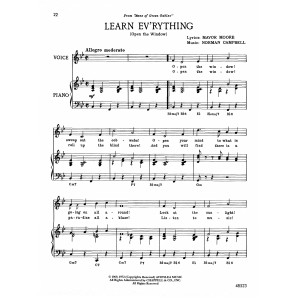 Learn Ev'rything (from Anne Of Green Gables)