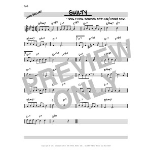 Guilty [Reharmonized version] (arr. Jack Grassel)