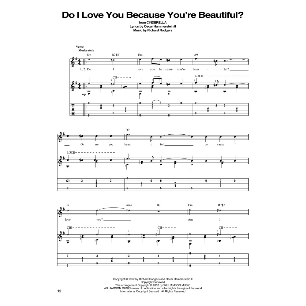Do I Love You Because You're Beautiful? (from Cinderella)