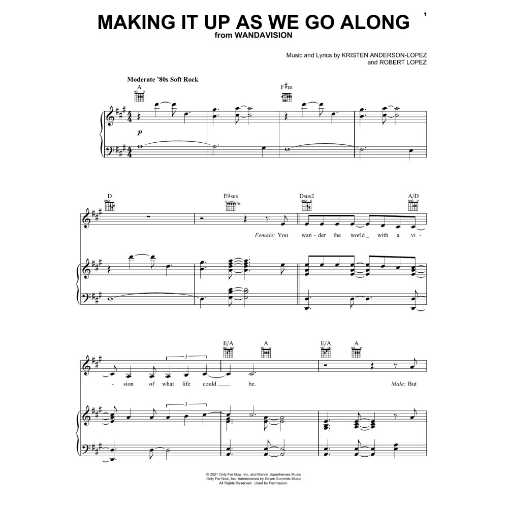 Making It Up As We Go Along (from WandaVision)