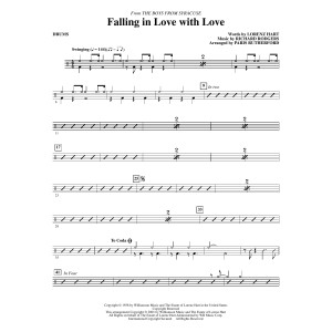 Falling in Love with Love (from The Boys From Syracuse) (arr. Paris Rutherford) - Drums