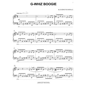 G-Whiz Boogie [Boogie-woogie version]