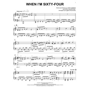 When I'm Sixty-Four [Boogie-woogie version] (arr. Eugénie Rocherolle)