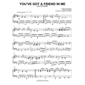 You've Got A Friend In Me [Boogie-woogie version] (from Toy Story) (arr. Eugénie Rocherolle)