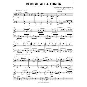 Boogie Alla Turca [Boogie-woogie version] (arr. Eugénie Rocherolle)