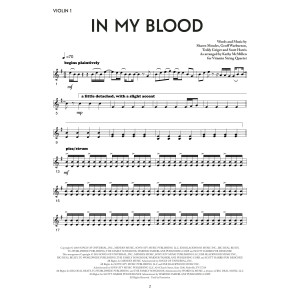 In My Blood (from the Netflix series Bridgerton) - Violin 1