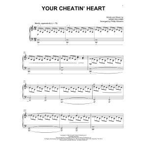 Your Cheatin' Heart [Classical version] (arr. Phillip Keveren)
