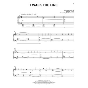 I Walk The Line [Classical version] (arr. Phillip Keveren)