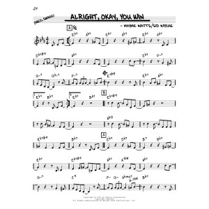 Alright, Okay, You Win [Reharmonized version] (arr. Jack Grassel)