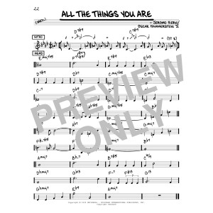 All The Things You Are [Reharmonized version] (arr. Jack Grassel)