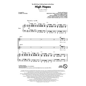 High Hopes (arr. Audrey Snyder)