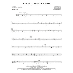 Let the Trumpet Sound (arr. John Leavitt) - String Bass