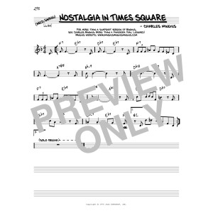 Nostalgia In Times Square [Reharmonized version] (arr. Jack Grassel)