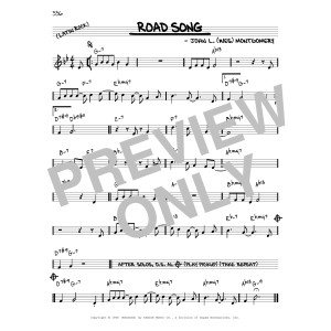 Road Song [Reharmonized version] (arr. Jack Grassel)
