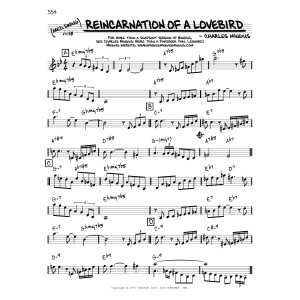 Reincarnation Of A Lovebird [Reharmonized version] (arr. Jack Grassel)