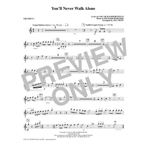 You'll Never Walk Alone (from Carousel) (arr. Mac Huff) - Trumpet 1