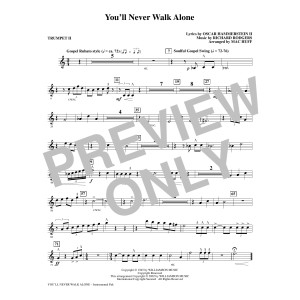 You'll Never Walk Alone (from Carousel) (arr. Mac Huff) - Trumpet 2