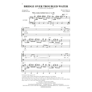 Bridge Over Troubled Water (arr. Mark Hayes)
