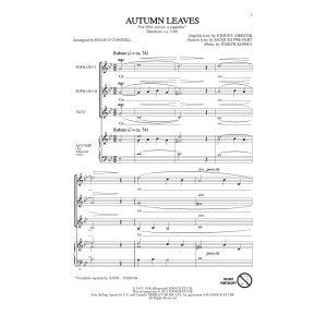 Autumn Leaves (arr. Ryan O'Connell)