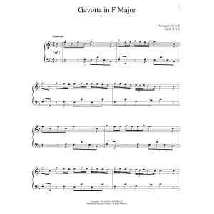 Gavotta In F Major