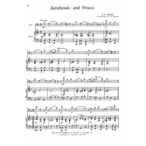 Sarabande & Vivace