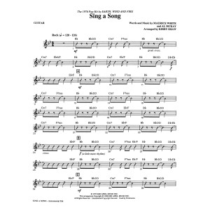 Sing A Song (arr. Kirby Shaw) - Guitar