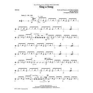 Sing A Song (arr. Kirby Shaw) - Drums