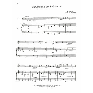Sarabande And Gavotte, Op. 5