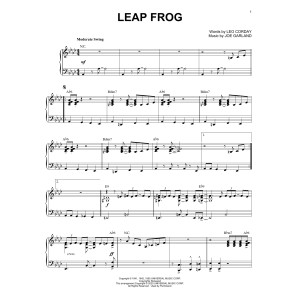 Leap Frog [Jazz version] (arr. Brent Edstrom)