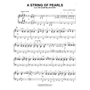 A String Of Pearls [Jazz version] (from The Glenn Miller Story) (arr. Brent Edstrom)
